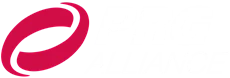PRG Alliance Logo with red Swoosh