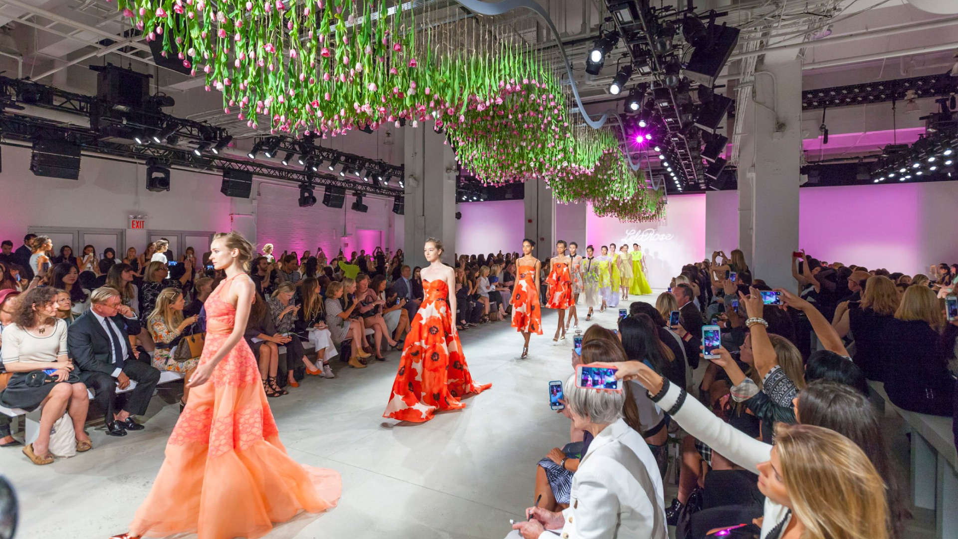 PRG as technical service provider at the New York Fashion Week.