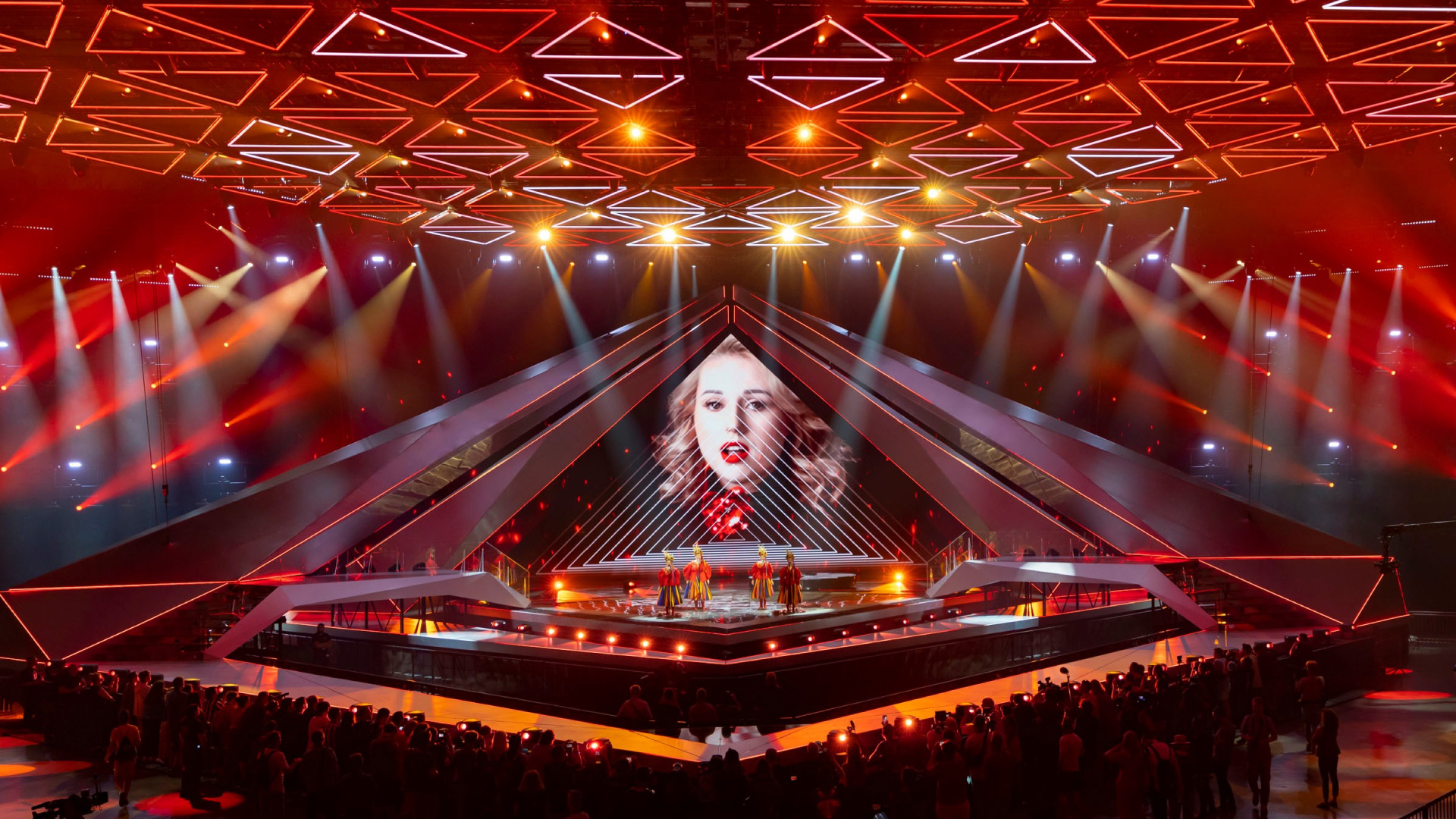 PRG beim Eurovision Song Contest in Tel Aviv 2019.