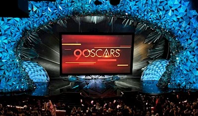 La 90e cérémonie des Oscars a été éblouie par les éclairages de Bob Dickinson et Travis Hagenbuch, soutenus par PRG. 