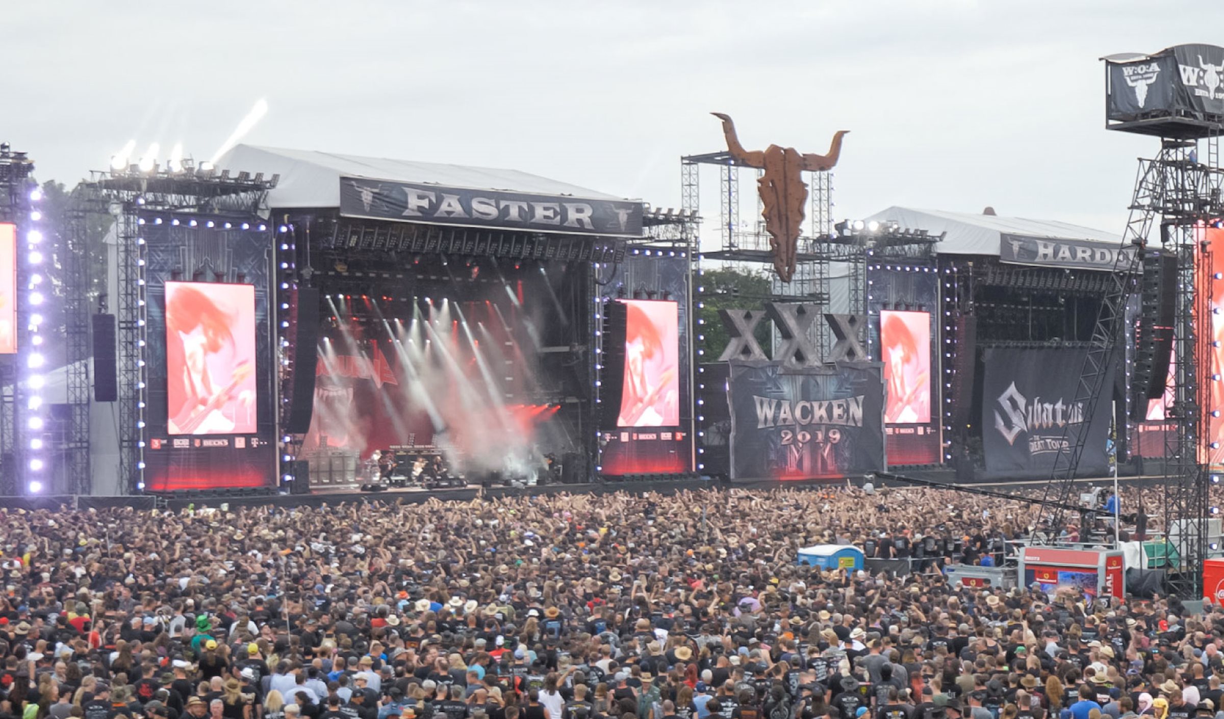 PRG has been part of the action, taking care of all the lighting and LED technology as well as rigging for the Wacken Open Air 2019