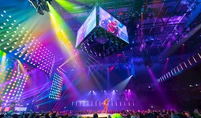 The International Music Awards (IMA) 2019 took place for the first time on 22 November. PRG provided a full service of event technology for the IMA with LED technology, rigging, stage equipment, video technology, audio technology and lighting technology.