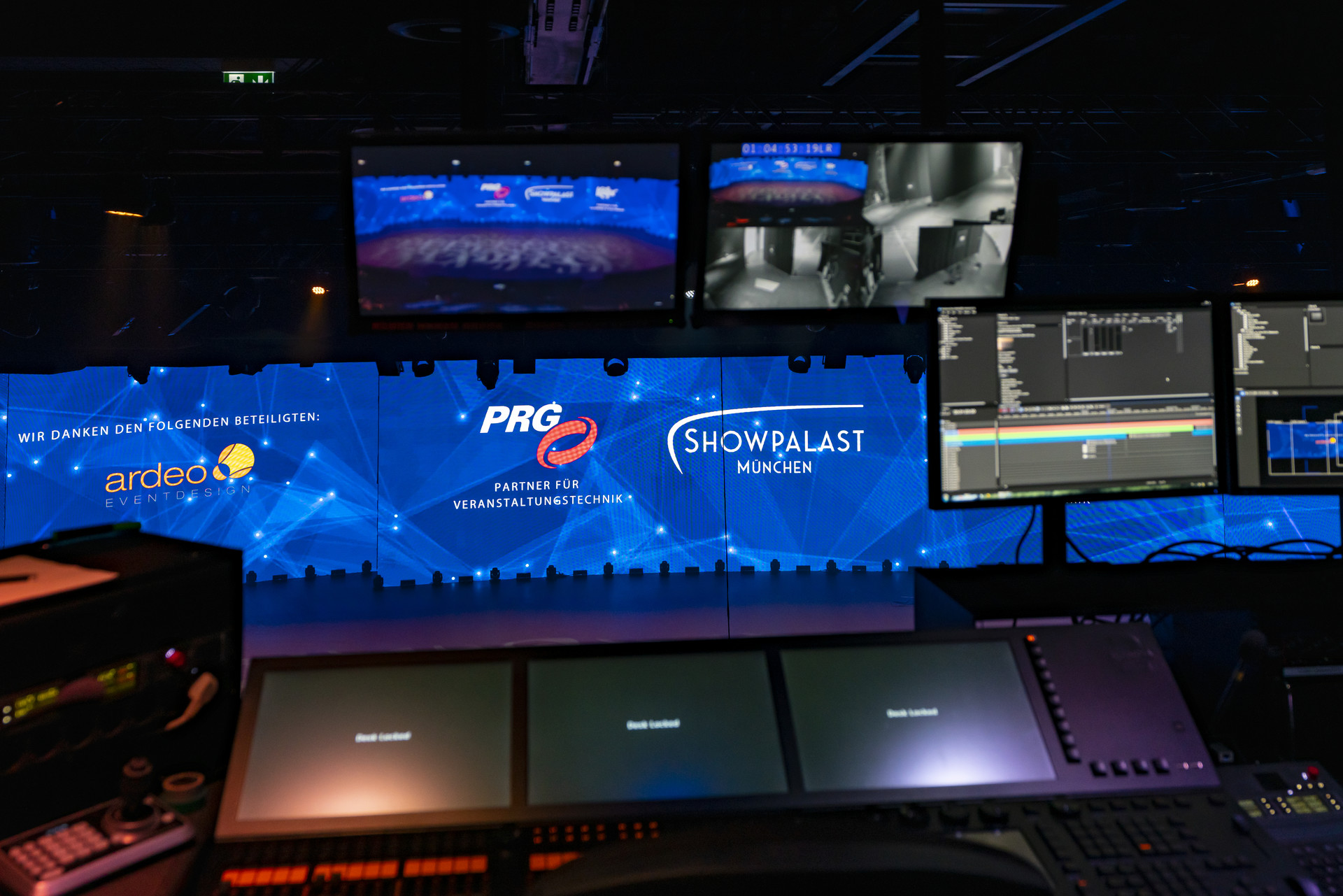 PRG is the exclusive technical service provider and official partner of the SHOWPALAST in Munich, ensuring optimal technical support at the highest level.