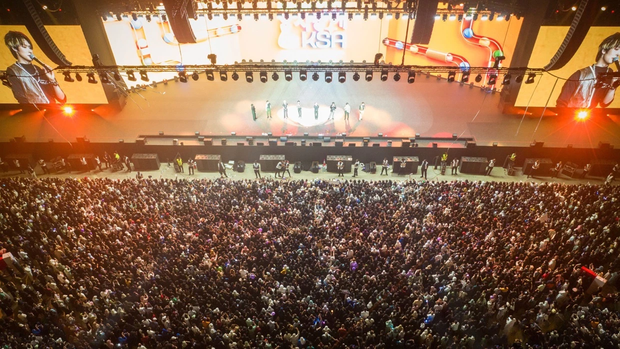 A total of 7 KPOP bands performed across the three-day festival, which was supported by PRG 360 degree service.