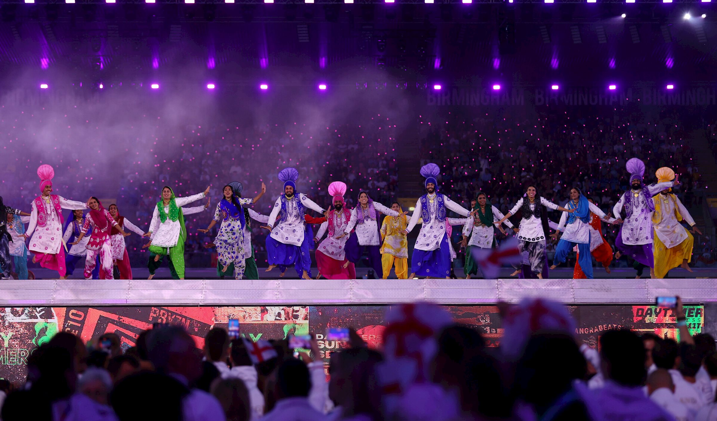 Birmingham Ceremonies chooses PRG to supply lighting and rehearsal space for colourful and historic Opening and Closing Ceremonies.