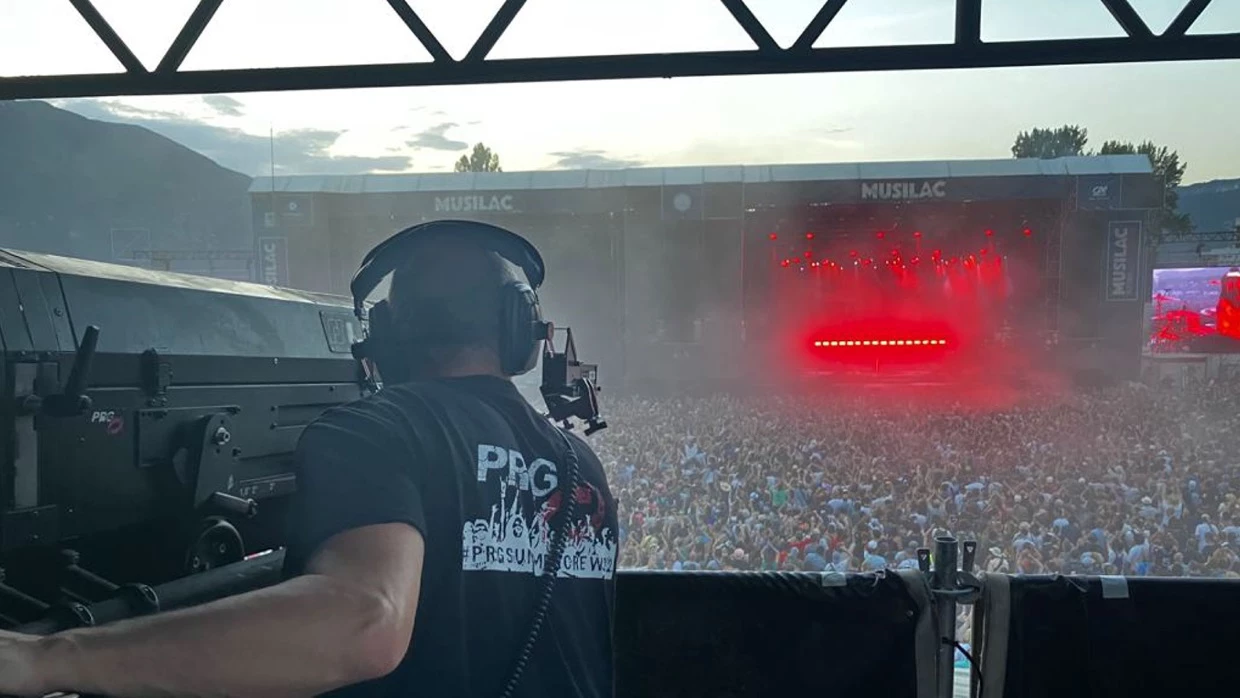 PRG France supports the 1st pop-rock festival in the Auvergne-Rhône-Alpes "Musilac Festival" region with a lighting KIT!