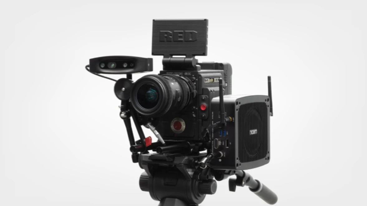 The Ncam Reality Solution offers a versatile camera tracking solution for AR, MR, and XR applications, suitable for studios and outdoor settings.