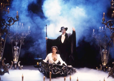 "Phantom of the Opera" opens on Broadway