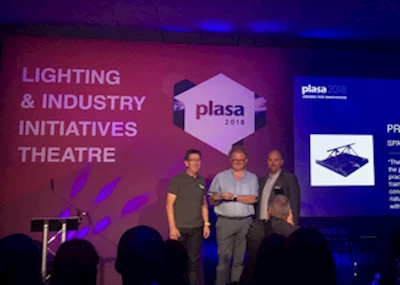PRG Spaceframe® wins the Plasa Award for Innovation